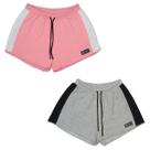 Kit 2 Shorts Moletom Feminino Esportivo Sem Bolso Básico Treino Academia Kit 2 Shorts Moletom Feminino Esportivo Sem Bolso Básico Treino Academia
