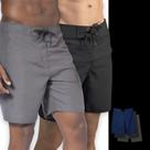 KIT 2 Shorts SURF LISO Mauricinho Bermuda Praia Academia Tactel Verão 1044