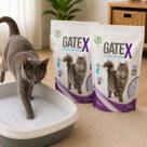 Kit 2 Silica Gato Cristal Gatex 2,8kg Areia Antiodor Pet Kit 2 Silica Gato Cristal Gatex 2,8kg Areia Antiodor Pet