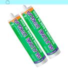 Kit 2 Silicone Acrilico Dagua Rodapés Acabamentos Branco Branco