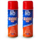 Kit 2 Silicone Aerosol Multiuso Impermeabilizantes Car 80 Silicone Spray 300ml