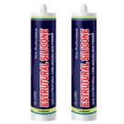 Kit 2 Silicone Estrutural Sbrix Cartucho 400G Cor Branco Branco
