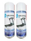 Kit 2 Silicone Óleo Lubrificante Spray Esteira 480 Ml Jac