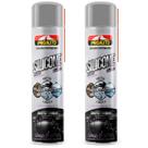 Kit 2 Silicones Aerossol Multiuso Perfumado Lavanda Proauto 321ml