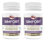 Kit 2 Simfort Plus 30 Capsulas Vitafor Probioticos 17b Vitafor