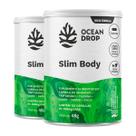 Kit 2 Slim Body Ocean Drop Vegano 120 Cápsulas Kit 2 Slim Body Ocean Drop Vegano 120 Cápsulas