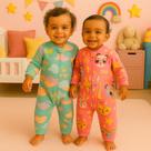Kit 2 Soft Macacão Infantil Menina e Menino Flaneladinho e Quentinho Perfeito Para os dias Mais frios