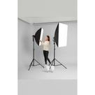Kit 2 Softbox 50x70cm Luz Contínua Led 40w + Tripé 2m