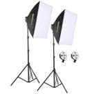 Kit 2 Softbox Para 5 Lâmpadas 50x70 Bivolt + Tripé
