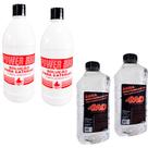 Kit 2 Solução de Ácido para Bateria mais 2 agua Desmineralizada