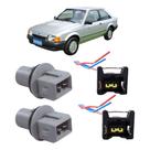 Kit 2 Soquete Da Lanterna E 2 Conectores Ford Escort Kit 2 Soquete Da Lanterna E 2 Conectores Ford Escort