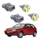 Kit 2 Soquete E 2 Lâmpada T10 Pingo Led Lanterna Gol 80 - 95 Kit 2 Soquete E 2 Lâmpada T10 Pingo Led Lanterna Gol 80 - 95