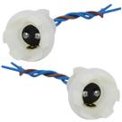 Kit 2 Soquetes Universal P/ Lampada 2 Polos Freio/seta
