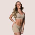 Kit 2 Soutien Top Nadador Selene Microfibra Sem Costura Kit 2 Soutien Top Nadador Selene Microfibra Sem Costura