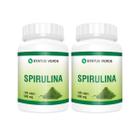 Kit 2 Spirulina 500mg 240 Capsulas Original - Status Verde