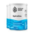 Kit 2 Spirulina Ocean Drop Vegana 240 Cápsulas Kit 2 Spirulina Ocean Drop Vegana 240 Cápsulas