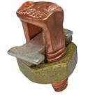 Kit 2 Split Bolt Conector Parafuso Fendido Bimetálico 25mm para Emenda Cabos Cobre Alumínio