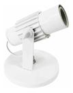 Kit 2 Spot Aleta Suporte Lâmpada Comum E Led Com Porcelana