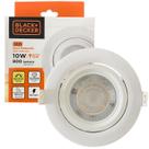 Kit 2 Spot Led Redondo Embutir 10w Branco Neutro 4000K