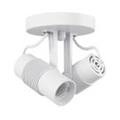 Kit 2 Spot Taschibra Sobrepor VITTO 2xE27 para Lâmpada LED