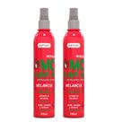 Kit 2 Spray Anti Frizz MC Leave In Defrizante Melância Proteção UV Crush 290ml Soft Hair