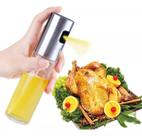 Kit 2 Spray De Azeite Borrifador Vinagre Porta Tempero Óleo Vidro