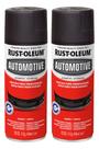 Kit 2 Spray Parachoque Preto Fosco Retrovisor Rust Oleum
