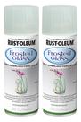 Kit 2 Spray Vidro Jateado Transparente Esmerilado Rust Oleum