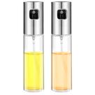 Kit 2 Sprays Pulverizadores em Vidro Galheteiro Duplo Azeite Tempero Vinagre 130ml