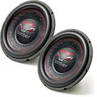 Kit 2 Subwoofer Bomber Bicho Papão 12 600w Rms 4 Ohms