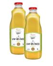 kit 2 Suco de Uva Branco Integral SuperBom Garrafa Vidro 1l