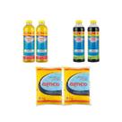 Kit 2 Sulfato Alumínio + 2 Clarificante + 2 Algicida Manut Kit 2 Sulfato Alumínio + 2 Clarificante + 2 Algicida Manut