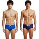 KIT 2 Sunga Masculina slim Vekyo Básica Piscina Moda Praia Verão Conforto Lisa Roupa De Homem