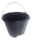 Kit 2 Super Balde Concreto Domestico Reforcado Alça Aço Preto 10 Litros
