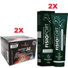 Kit 2 Super Gel 30 Ervas 250g + 2 Pomada FisioFort 150g