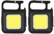 kit 2 Super Mini Lanternas Led Potente Recarregável Com 800 lúmens máxima iluminação