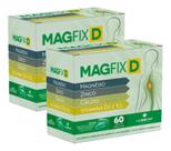 Kit 2 Supl.Magfix 60 Cáps. Mag. Zinco Cálcio D3 - LA SAN-DAY