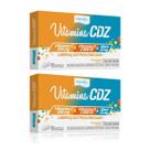 Kit 2 Suplemento Alimentar CDZ C + D + Zinco 30 Cpr- Equaliv