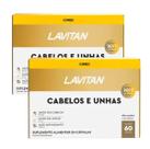 Kit 2 Suplemento Lavitan Cabelos e Unhas Com 60 Caps Cimed