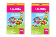 Kit 2 Suplemento Lavitan Kids Tutti-Frutti 60 Cpr - Cimed