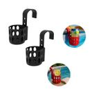 Kit 2 Suporte De Copo Para Piscina Mantenha Sua Bebida Segura E Ao Alcance Curta o Verão Sem Preocupação -