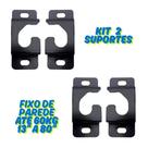 Kit 2 Suporte Fixo Tv Parede Tv 13 a 80 Polegadas Lcd-800 60kg
