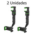 Kit 2 Suporte Multifuncional Carro Espelho Retrovisor e Mesa universal GPS para celular automóvel Unidades:2 Unidades