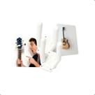 Kit 2 Suporte Para Violão De Parede Vertical Universal Ideal Para Guitarra Baixo Ukulele e Instrumentos -