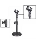 KIT 2 Suporte Pedestal Mesa Tripé P/ Microfones BM800 SF666