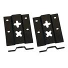 Kit 2 Suporte Pendurador De Espelho Quadro e Placas Fixação feito de Plástico ABS