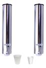 Kit 2 Suporte Porta Copos Descartavel Inox Agua Café Oferta