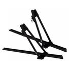 Kit 2 Suporte Teto Bike Kiussi Tonale Com Trava Antifurto Preto