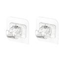 Kit 2 Suportes Adesivo Para Varão De Cortina Mercado Pietra Sem Furos Nem Ferramentas Ideal Para Vidro Azulejo E Superfícies Lisas