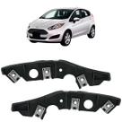Kit 2 Suportes Guia do Para-choque Dianteiro Lado Direito e Esquerdo New Fiesta 2013 2014 Até 2019 Kit 2 Suportes Guia do Para-choque Dianteiro Lado Direito e Esquerdo New Fiesta 2013 2014 Até 2019